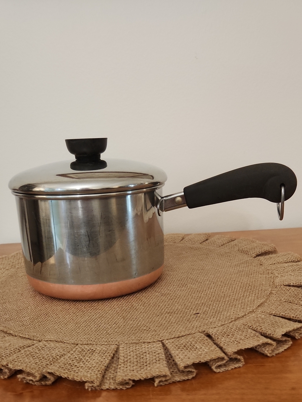 Vintage 2 Qt. Revere Ware Saucespan